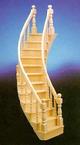 Classics/Houseworks Dollhouse Grand Curved Stair Right